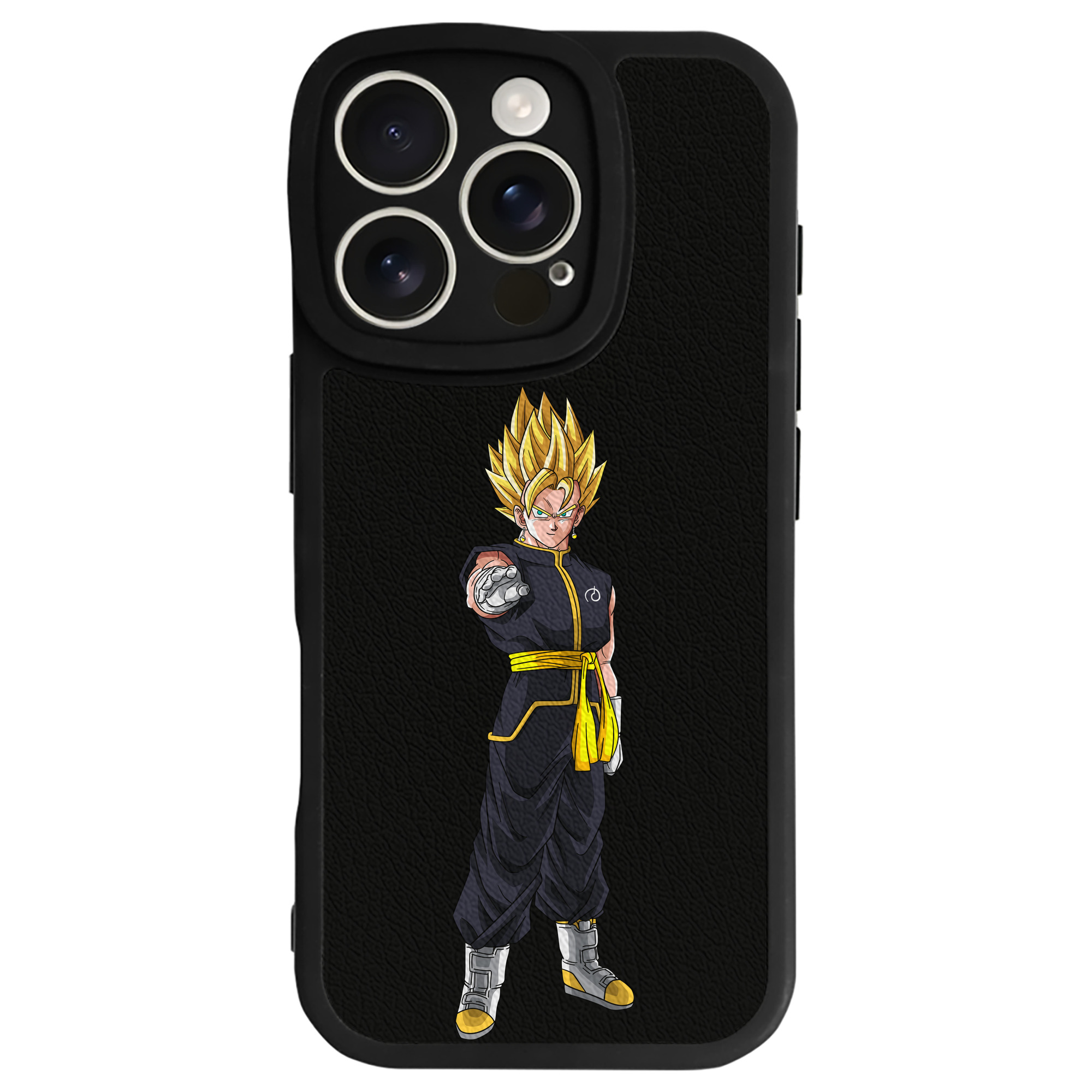 （画像用） ドラゴンボール ベジット DRAGON BALL Vegetto 【iPhone 16シリーズ対応】シリコンスマホケース（レザー調） 材質：シリコン